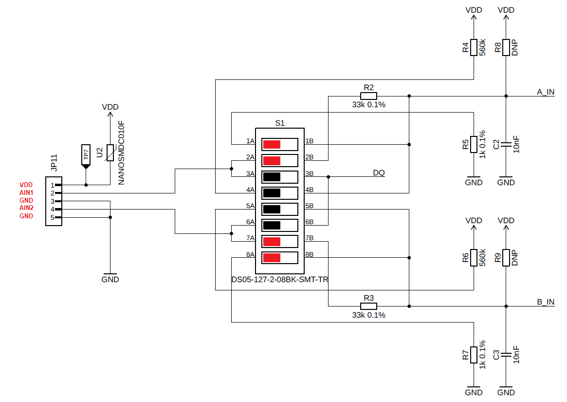 STICKER Analog Input