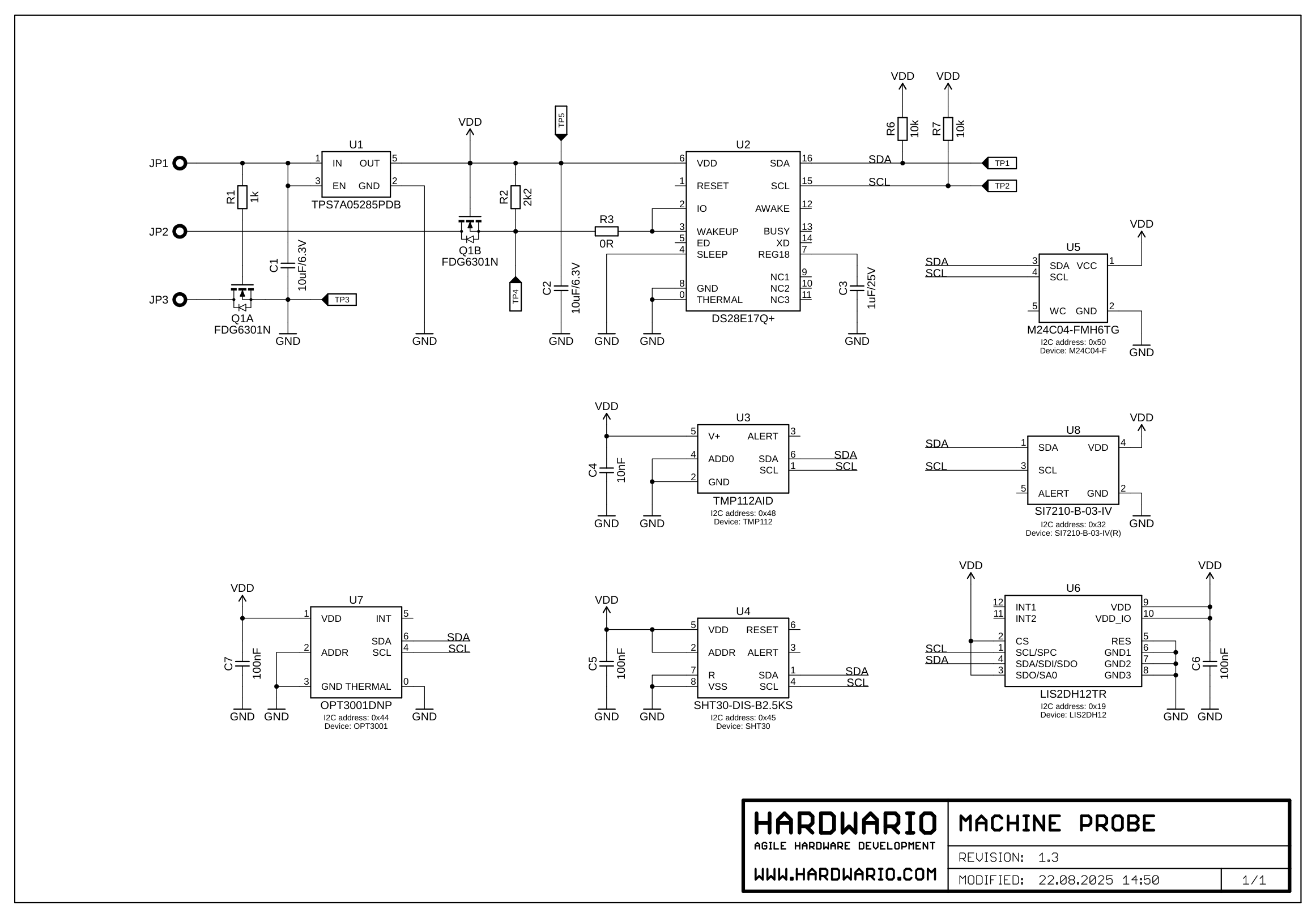 MACHINE PROBE R1.3 — schematic