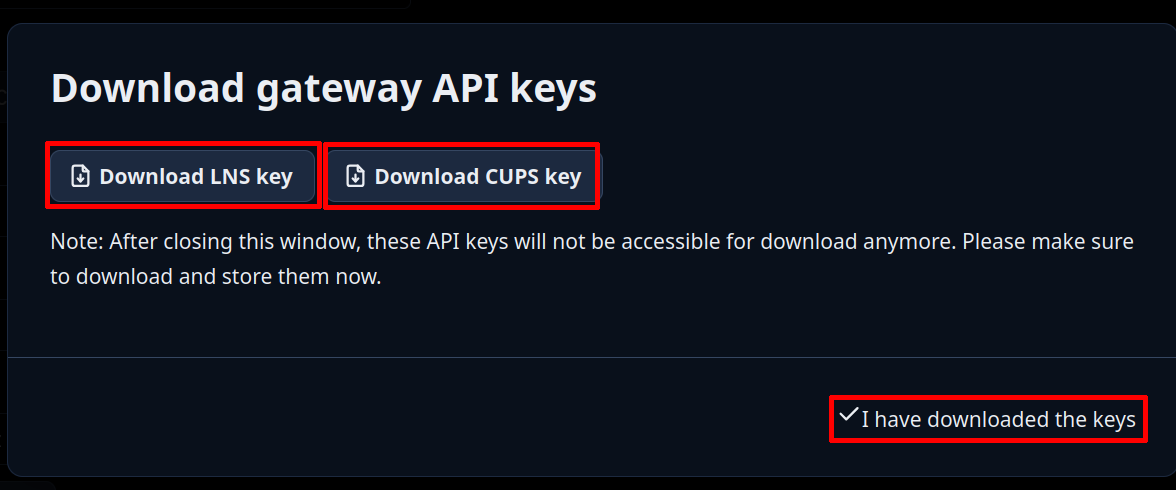 TTS Download API Keys